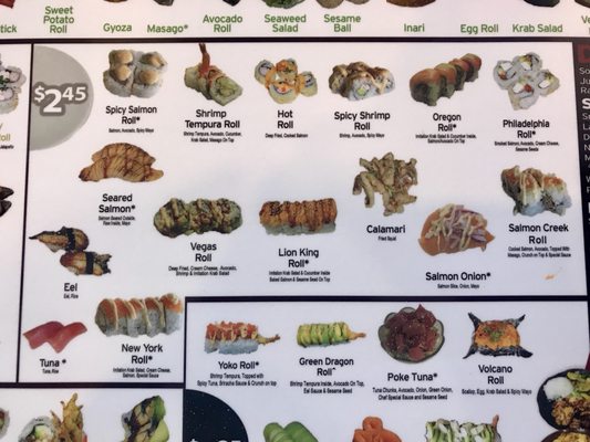 Menu photo 7 Sushi Chiyo Beaverton, OR