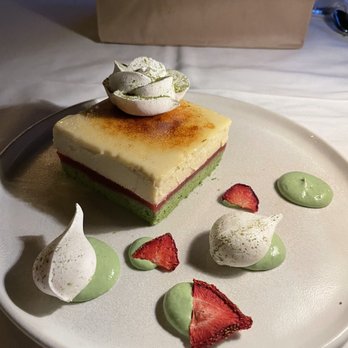 Stone & Webster Chophouse - Matcha Crème brûlée - Steakhouses Near Me - Savannah, Georgia