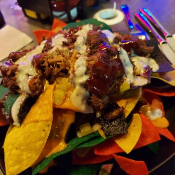 RockHouse LIVE - Pulled pork nachos - American Near Me - Clearwater, Florida RockHouse LIVE - Pulled pork nachos - American Near Me - Clearwater, Florida