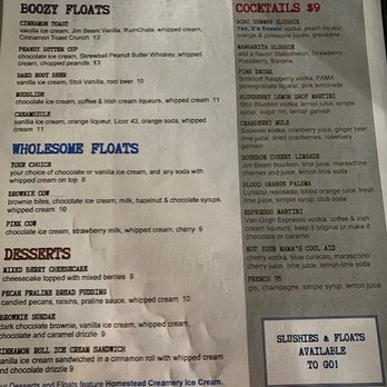 Brown Chicken Brown Cow - Drink menu - Barbeque Near Me - Hampton, Virginia