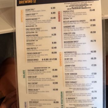 Proper Brewing & Burger - Brewpubs Near Me - Moab, Utah Proper Brewing & Burger - Brewpubs Near Me - Moab, Utah