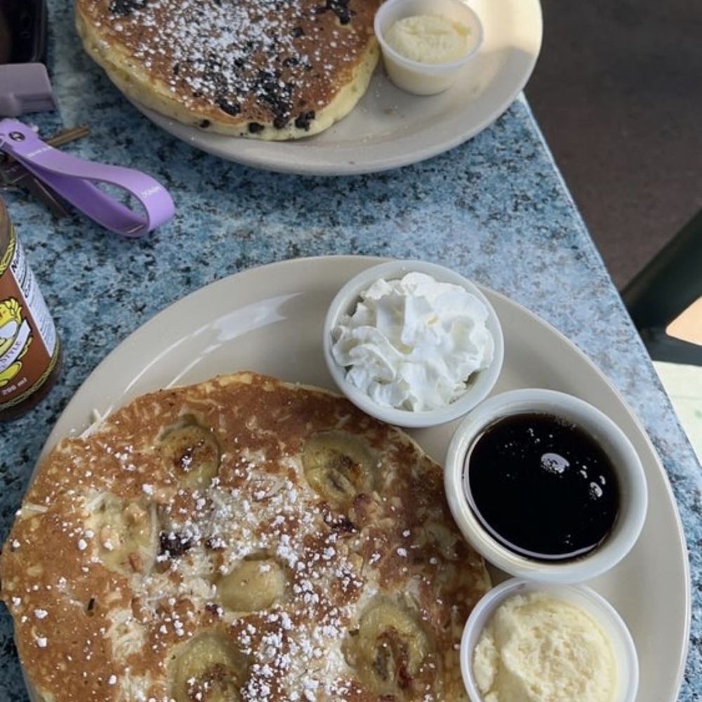 Hawaiian and Cookies and Cream Pancakes Hawaiian and Cookies and Cream Pancakes