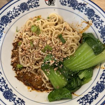 LAN Noodle - Dan Dan noodles, has some mala numbing spice to it - Noodles Near Me - West Covina, California LAN Noodle - Dan Dan noodles, has some mala numbing spice to it - Noodles Near Me - West Covina, California