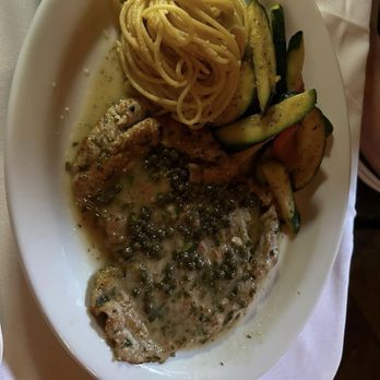 Strawberry Lodge - Veal piccata and pasta - Italian Near Me - Strawberry, Arizona Strawberry Lodge - Veal piccata and pasta - Italian Near Me - Strawberry, Arizona