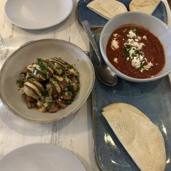 Mood Restaurant & Cafe - Shakshuka and falafel bowl - Coffee & Tea Near Me - Boston, Massachusetts