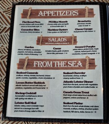 Menu photo 3 Baratie Saint John, NB Menu photo 3 Baratie Saint John, NB