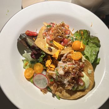 Bombera - Smoked Trout Tostada - Mexican Near Me - Oakland, California
