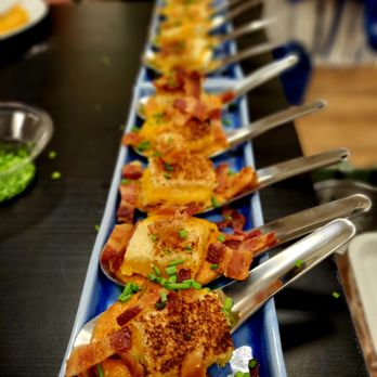 Chef Leo's Food Lab - Tomato Bisque, grilled cheese, smoked bacon bites - Food Porn Friday - Cooking Classes Near Me - Mesa, Arizona