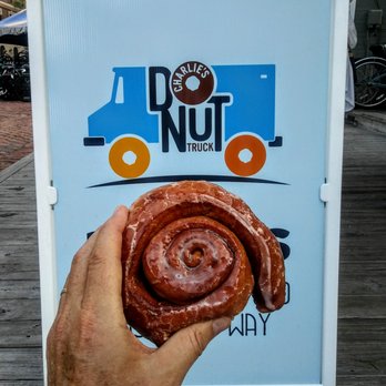 Charlie's Delights - Cinnamon roll from Charlie's Donuts. - Donuts Near Me - Alys Beach, Florida