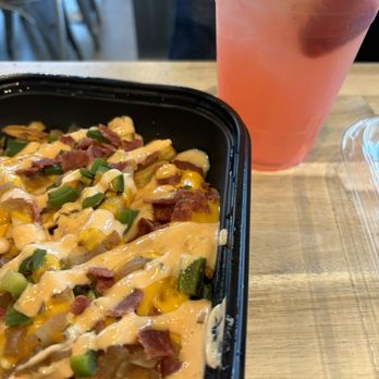 Burger Boss - Boss Fries and Strawberry Mint Lemonade - Burgers Near Me - Tustin, California Burger Boss - Boss Fries and Strawberry Mint Lemonade - Burgers Near Me - Tustin, California