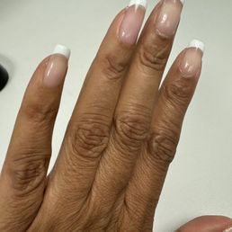 This is a $51 French manicure....NOPE This is a $51 French manicure....NOPE