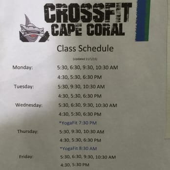 Crossfit Cape Coral - List of class times. - Interval Training Gyms Near Me - Cape Coral, Florida Crossfit Cape Coral - List of class times. - Interval Training Gyms Near Me - Cape Coral, Florida