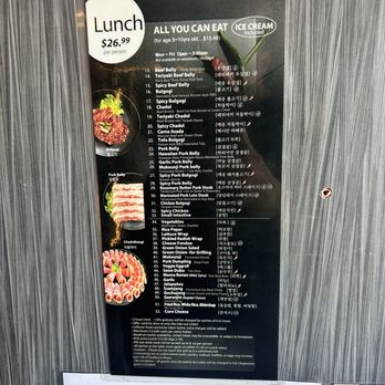 Manna Heaven BBQ - Lunch menu - Korean Near Me - Chula Vista, California