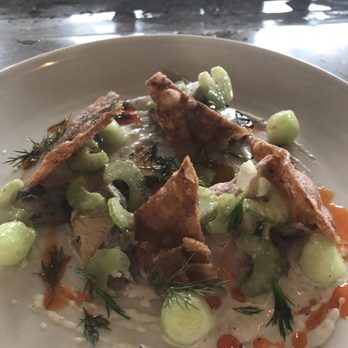 Scales - Smoked mackerel w rye chips and cucumber!!! - Seafood Near Me - Portland, Maine Scales - Smoked mackerel w rye chips and cucumber!!! - Seafood Near Me - Portland, Maine