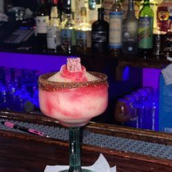 Cantina Tarasca - Frozen pitaya( Prickly pear ) Margarita