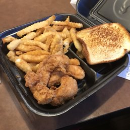 Chicken Finger Plate w/ no coleslaw and double Crinkle Fries Chicken Finger Plate w/ no coleslaw and double Crinkle Fries