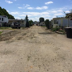Delray Mobile Home Park - The owner started to replace the in park road, but forgot to a permit from the city. The City of Longview forced him to stop construction.