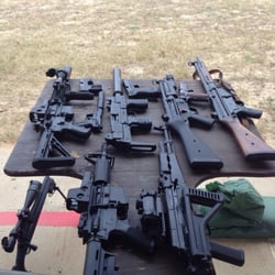 Fort Polk Shooting Range - At the range for a little Ranger therapy.