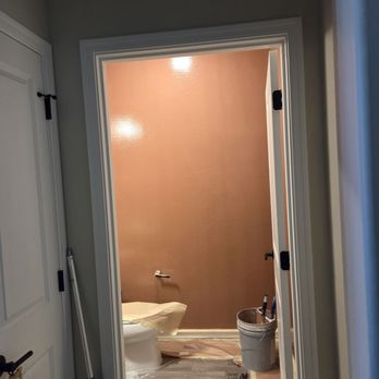 Arizona Pro Painting - Powder room after - Painters Near Me - Avondale, Arizona Arizona Pro Painting - Powder room after - Painters Near Me - Avondale, Arizona