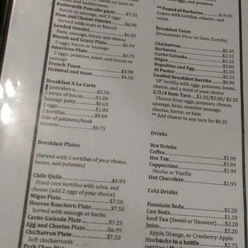 Lockhart Cafe - menu_1 - American Near Me - Lockhart, Texas