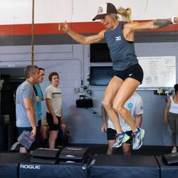 Box jump fun!