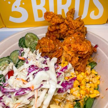 3 Birds - my amazing crispy chicken salad plate - Chicken Wings Near Me - Los Angeles, California 3 Birds - my amazing crispy chicken salad plate - Chicken Wings Near Me - Los Angeles, California