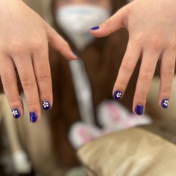 Mai Nail Bar - Princess manicure with mail designs for my 6 year old - Nail Salons Near Me - Pasadena, California