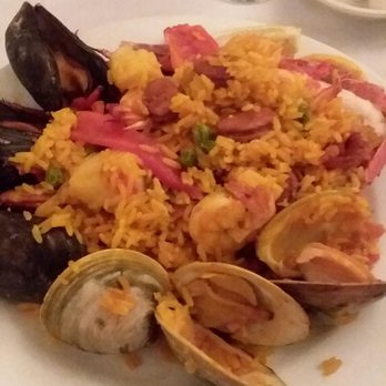 Marbella Restaurant - Paella entrée - Spanish Near Me - Bayside, New York Marbella Restaurant - Paella entrée - Spanish Near Me - Bayside, New York