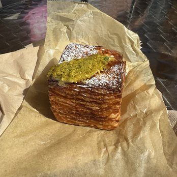 G Cafe Bakery - Pistachio croissant - Cafes Near Me - New Haven, Connecticut