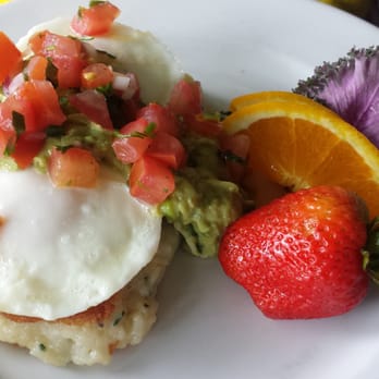 Julienne - Potato & poached egg w/ guacamole - New American Near Me - San Marino, California