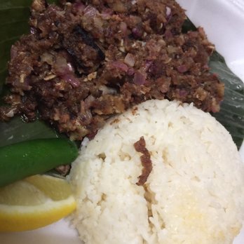 Fiesta Barbecue & Bibingka - Sisig, mild - Barbeque Near Me - Carson, California