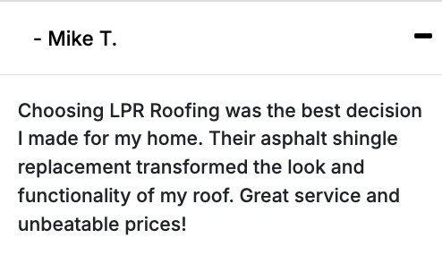 Slide of Low Price Roofing
