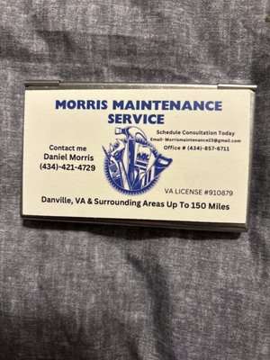 Morris Maintenance Service