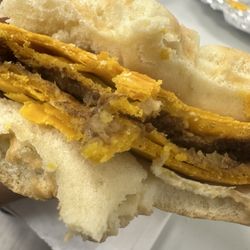 Jerk Fusion - You call this a beef patty? Where's the beef??