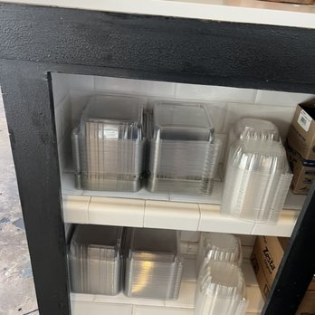 Paulie's - To go containers self serve under drinks - Sandwiches Near Me - Houston, Texas Paulie's - To go containers self serve under drinks - Sandwiches Near Me - Houston, Texas