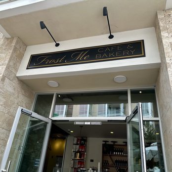 Frost Me Cafe & Bakery - Entrance and signage - Coffee & Tea Near Me - San Diego, California