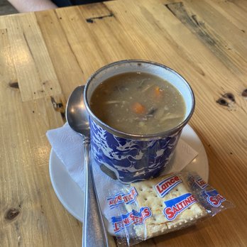 Stone Soup - Soup of the Day, beef and potato - New American Near Me - Landrum, South Carolina Stone Soup - Soup of the Day, beef and potato - New American Near Me - Landrum, South Carolina