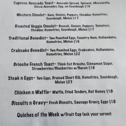 Brunch Menu Brunch Menu