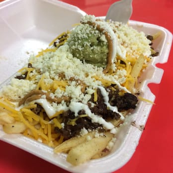 Pop Fizz - Their carne asada fries are the best! I swear I always have to eat this at least once when I come back to ABQ! - Ice Cream & Frozen Yogurt Near Me - Albuquerque, New Mexico