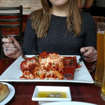 Carmelina's - Me vs Sunday Macaroni. This bich is huge so dont underestimate it - Italian Near Me - Boston, Massachusetts Carmelina's - Me vs Sunday Macaroni. This bich is huge so dont underestimate it - Italian Near Me - Boston, Massachusetts
