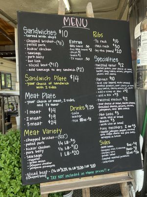 Menu photo 1 Twisted Hickory BBQ Carthage, TX