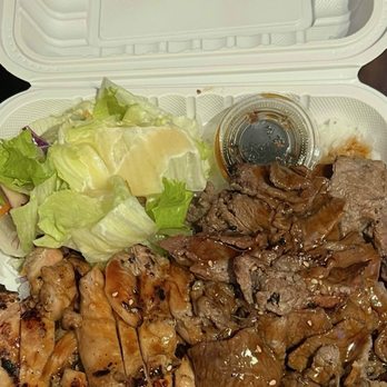 Nori Presto - Chicken & beef combo - Japanese Near Me - Seattle, Washington