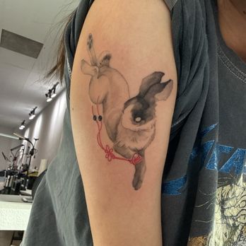 Gung Ho Tattoo Studio - rabbit by wil wang - Tattoo Near Me - Alhambra, California Gung Ho Tattoo Studio - rabbit by wil wang - Tattoo Near Me - Alhambra, California