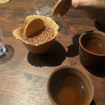 Saison - Chanterelle Stroopwafel (didn't taste chanterelle) - New American Near Me - San Francisco, California Saison - Chanterelle Stroopwafel (didn't taste chanterelle) - New American Near Me - San Francisco, California
