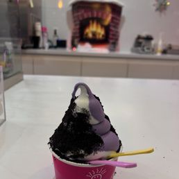 Milk and ube swirl Milk and ube swirl