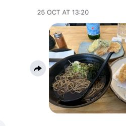 Kenta - This is a photo of cold soba served to me by this restaurant on 25 October 2025.