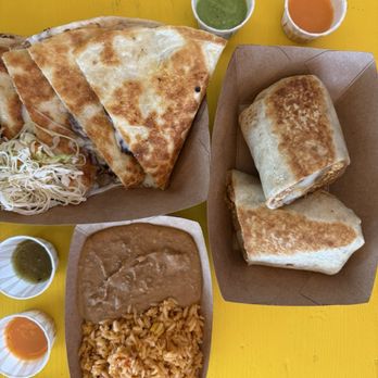 Salsa Limón - Asada Quesadilla + Asada Burrito + Rice & Refried Beans - Tacos Near Me - Austin, Texas Salsa Limón - Asada Quesadilla + Asada Burrito + Rice & Refried Beans - Tacos Near Me - Austin, Texas