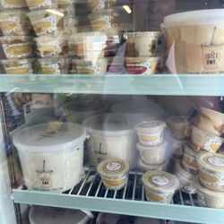 Check out all of the little pup cups of canine sorbet for our furry friends!