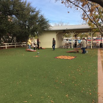 Joe's Real BBQ - The outside grassy area. Great play spot for kids. - Barbeque Near Me - Gilbert, Arizona