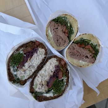 Big Front Door - Smoked Chicken Salad Sandwich & Wasabi Beef - Delis Near Me - San Diego, California Big Front Door - Smoked Chicken Salad Sandwich & Wasabi Beef - Delis Near Me - San Diego, California